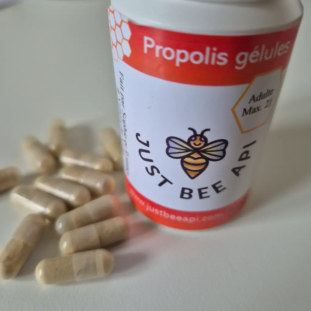 [Pr-G200] Gélules de Propolis 200 mg — x30 (flacon)