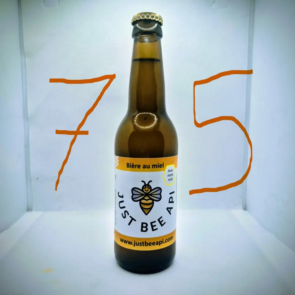 Bière au miel — 75 cl · 5,5% vol. 