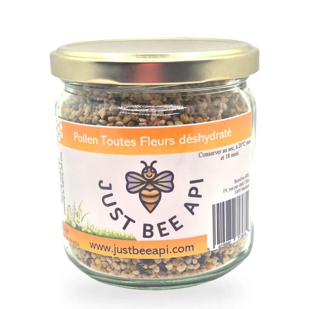 Pollen toutes fleurs déshydraté 200 g