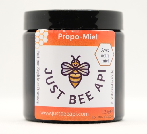 [PrMi-125] PropoMiel (miel de printemps & propolis) 125g